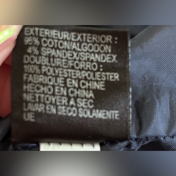 Tahari Navy Blue And White Polka Dot Sleeveless Dress Sheath Size 8 Petite - Picture 9 of 13